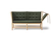 Billede af Fredericia Furniture 1789 2 Pers. Tremmesofa Højre L: 160 cm - Vidar 0492/Sæbebehandlet Eg