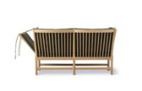 Billede af Fredericia Furniture 1789 2 Pers. Tremmesofa Højre L: 160 cm - Vidar 0492/Sæbebehandlet Eg