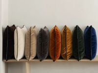 Billede af Blomus Velvet Pudebetræk 40x40 cm - Rustic Brown FORUDBESTIL: OKTOBER 