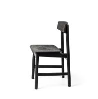 Billede af Mater Conscious Chair BM3162 SH: 46 cm - Black Beeck/Coffee Black