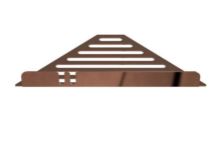 Billede af FROST NOVA2 Sæbehylde 9 Hjørne 14,5x27,7cm - Poleret Kobber