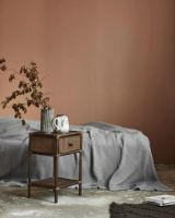 Billede af Nordal HAYES Sidebord/Sengebord 44x35 cm - Brun 