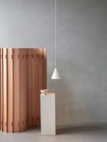 Billede af LYFA Bent Karlby MOSAIK 250 Pendel Ø: 25 cm - Mat Hvid UDSTILLINGSMODEL