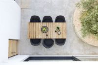 Billede af Cane-line Outdoor Choice Stol H: 87 - Teak/Black 