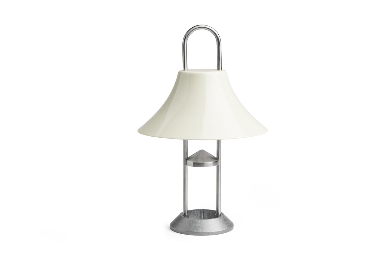 Billede af HAY Mousqueton Portable Lampe H: 30 cm - Oyster White