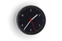 Billede af HAY Vægur 26x26 cm - Black 