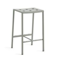 Billede af HAY Balcony Bar Stool Low H: 65 cm - Desert Green