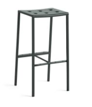 Billede af HAY Balcony Bar Stool High H: 75 cm - Dark Forest
