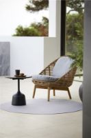 Billede af Cane-line Outdoor Hive Loungestol inkl. Hynder - Natural Teak/Taupe