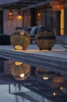 Billede af Cane-line Outdoor Illusion Rund Lampe Ø: 51 cm - Taupe