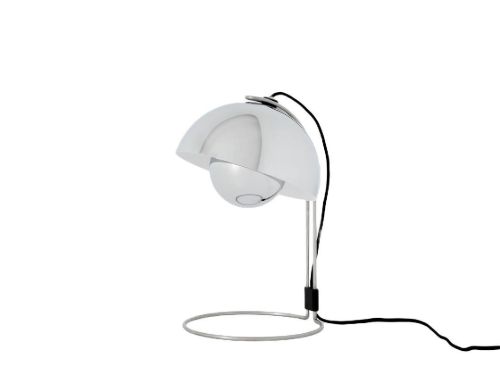 &Tradition Flowerpot VP4 Bordlampe H: 35,9 cm - Chrome-Plated