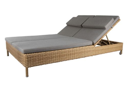 Cane-line Outdoor Rest Dobbelt Solvogn - Teak