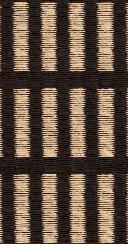 Woodnotes New York Carpet Sewn Edges 170x240 cm - Black/Natural
