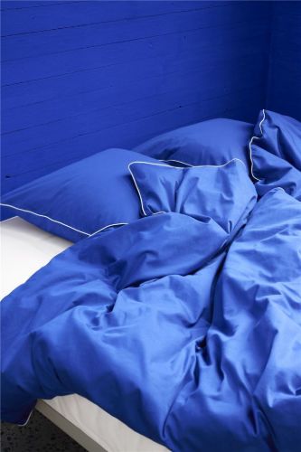 HAY Outline Duvet Cover 140x200 cm - Vivid Blue