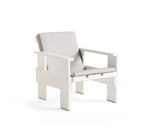 HAY Crate Folding Cushion For Crate Lounge Chair 54x48 cm - Sky Grey OUTLET