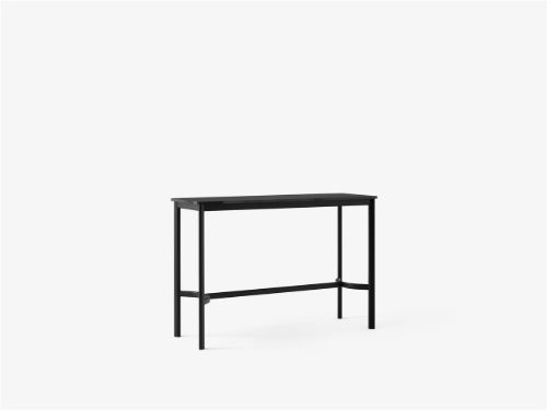 &Tradition Drip Counter Table HW111 140x50 cm - Black/Black Fenix Nano Laminate 0720