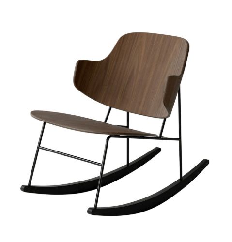 Audo Copenhagen The Penguin Rocking Chair SH: 42 cm - Walnut