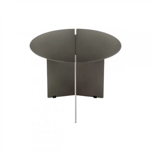 Blomus Oru Sidetable Ø: 50 cm - Burned Metal