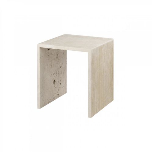 Blomus Varu Sidebord Sæt á 2 stk H: 45 cm - Travertine