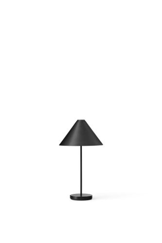 New Works Brolly Portable Table Lamp Ø: 16,5 cm - Steel Black