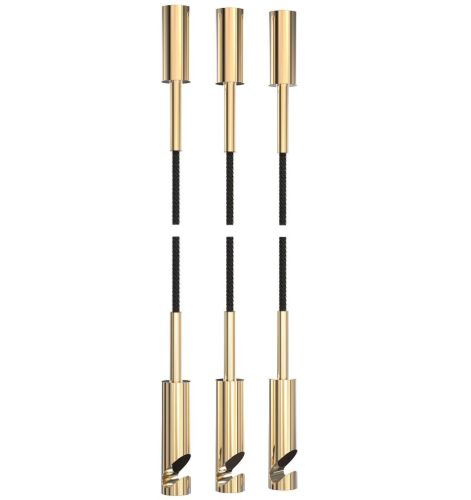 FROST SIGNATURES Carry Krog 3-pak H: 140 cm - Poleret Guld