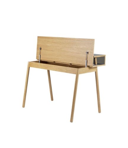 FDB Møbler C68 Nørrebro Skrivebord 118x69,4 cm - Eg/Mushroom
