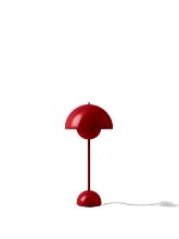 Billede af &Tradition Flowerpot VP3 Bordlampe H: 50 cm - Vermilion Red 