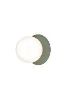 Billede af Nuura Liila 1 Medium Væg-/loftlampe Ø: 16,5cm - Hopeful Green/Opal White OUTLET