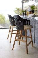 Billede af Cane-line Outdoor Choice Barstol H: 117 - Teak/Taupe