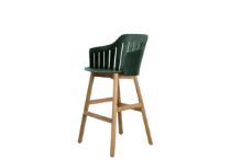 Billede af Cane-line Outdoor Choice Barstol H: 117 - Teak/Dark Green