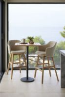 Billede af Cane-line Outdoor Choice Counter Barstol H: 107 - Teak/Taupe
