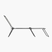 Billede af Lafuma Sunlounger Siesta L L: 201 cm Batyline ISO - Seigle II 