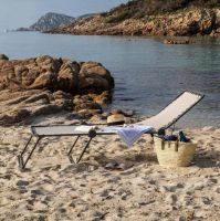 Billede af Lafuma Sunlounger Siesta L L: 201 cm Batyline ISO - Seigle II 