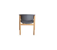 Billede af Cane-line Outdoor Luna Stol SH: 46 cm - Teak/Grey