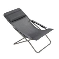 Billede af Lafuma Deckchair Transabed SH: 34 cm Batyline DUO - Obsidian