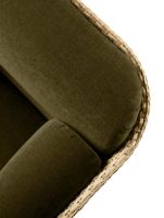 Billede af GUBI Basket 2-seater SH: 43 cm - Rattan/Mumble 40