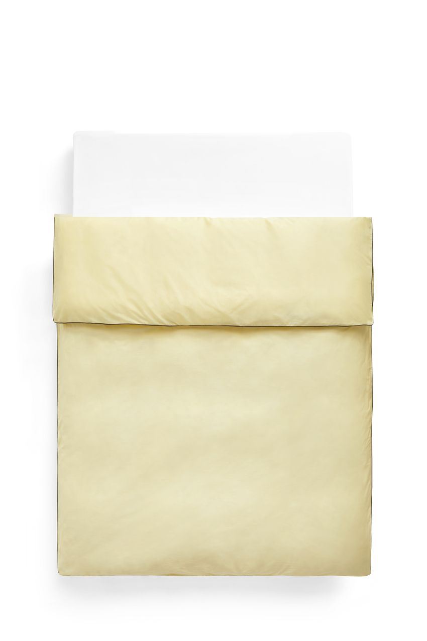Billede af HAY Outline Duvet Cover 140x200 cm - Soft Yellow