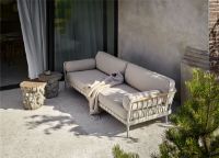 Billede af Vipp 720 Outdoor Open-Air 3 Seater Sofa L: 251 cm - Beige