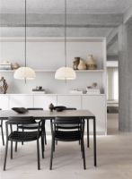 Billede af Vipp 595 Sculpture Pendant Ø: 36 cm - White/Aluminium