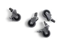 Billede af HAY Colour Crate Wheels Set of 4 Medium - Grey 