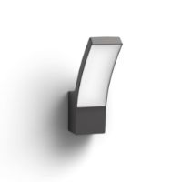 Billede af PHILIPS Splay Væglampe H: 24 cm - Antracitgrå/Aluminium