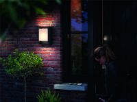 Billede af PHILIPS Arbour Væglampe H: 22,1 cm - Antracitgrå/Aluminium