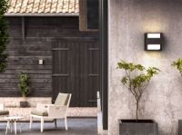 Billede af PHILIPS Arbour Væglampe H: 13 cm - Antracitgrå/Aluminium