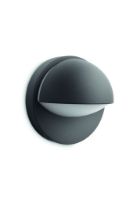 Billede af PHILIPS June Væglampe H: 19,5 cm - Antracitgrå/Aluminium