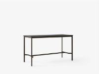 Billede af &Tradition Drip Bar Table HW64 190x80 cm - Bronzed/Black Fenix Nano Laminate 0720