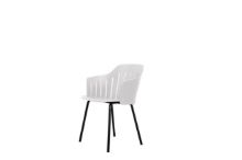 Billede af Cane-line Outdoor Choice Stol H: 87 cm - 4 Legs Black Steel/White