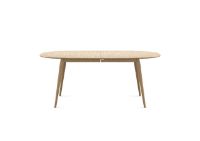 Billede af Bruunmunch PLAYdinner Lamé Spisebord m. Udtræk inkl. 2 tillægsplader 180x105 cm - Hvidolieret Eg