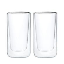 Billede af Blomus Nero Latte Macchiato Glasses Sæt á 2 stk 320 ml - Clear