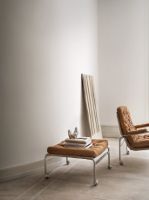 Billede af DUX Karin 73 Lænestol SH: 41 cm - Havanna/Læder