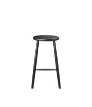 Billede af FDB Møbler J27C Counter Barstol Børge Mogensen  - Bøg/Sort 